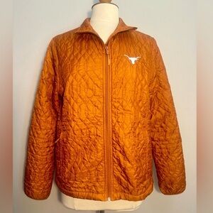 ❤️Texas Longhorns - Quilted Full Zip Jacket - L